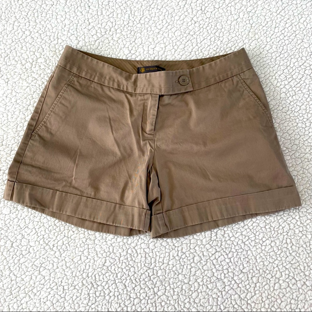 Dark khaki shorts size 4